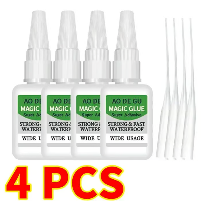 š„š„4PCS Heavy-Duty Super Welding Glue ā Industrial-Grade Oily Adhesive Gel for Instant