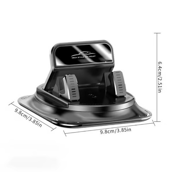 Avoid distracted driving and ensure driving safety!🚗 Car Phone Holder 360° Rotation for Dashboard – Adjustable iPhone & Android Mount