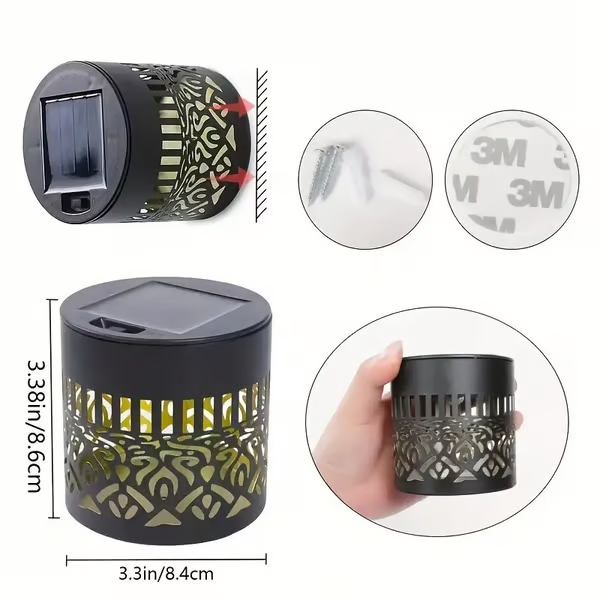 🎁Buy 1 Get 1 Free🎁2-Pack Solar Mandala Projector Wall Lights
