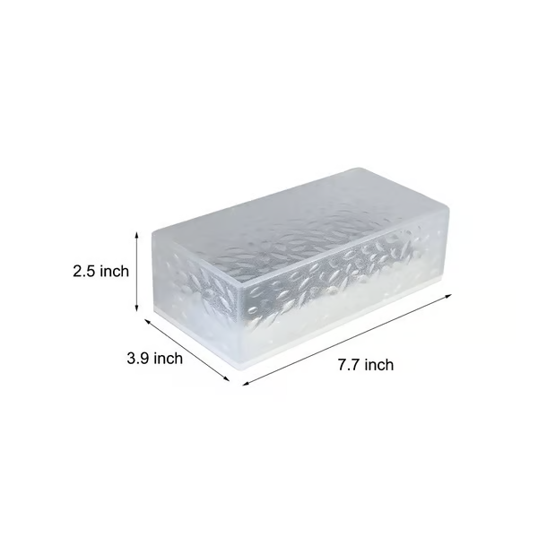 Buy 1 Get 1 Free-2 Pack ,Solar Recessed Brick Lights – Up to 10 Hours of Outdoor Illumination