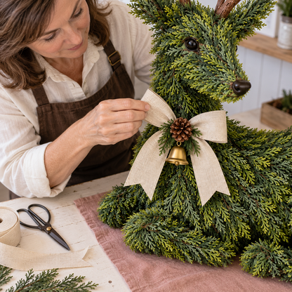🔥LAST DAY 49% OFF -🦌Evergreen Reindeer Christmas Decoration