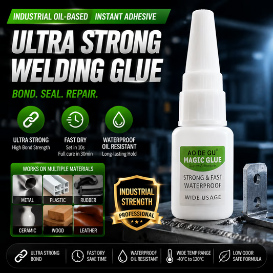 🔥🔥4PCS Heavy-Duty Super Welding Glue – Industrial-Grade Oily Adhesive Gel for Instant