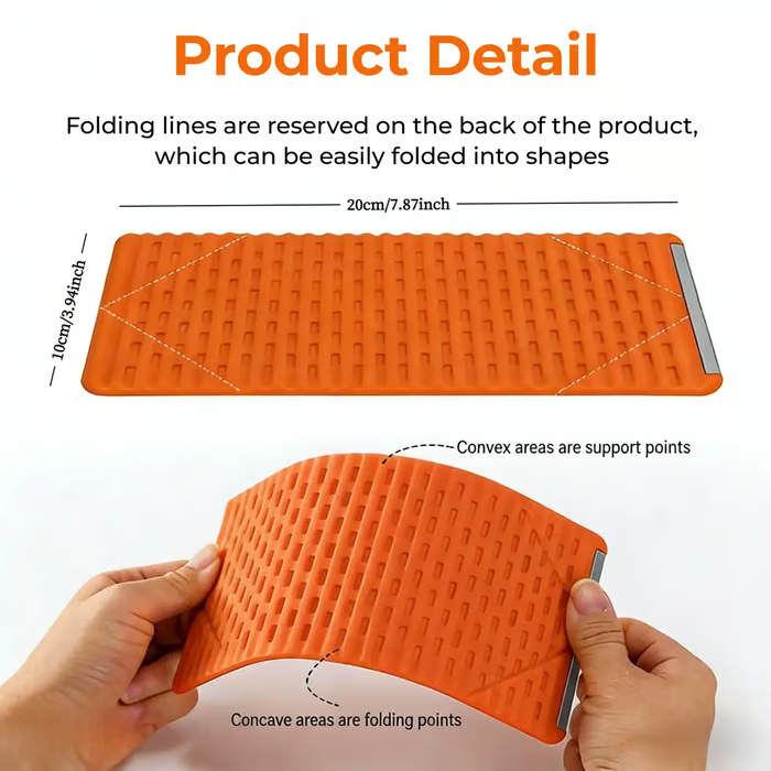 Foldable Silicone Aluminum Holder - Bendable Freely into Any Shape - Ergonomic Device Mount for Everywhere
