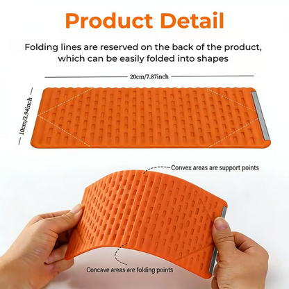 Foldable Silicone Aluminum Holder - Bendable Freely into Any Shape - Ergonomic Device Mount for Everywhere