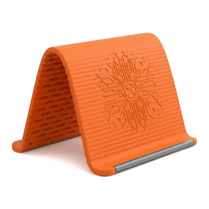 Foldable Silicone Aluminum Holder - Bendable Freely into Any Shape - Ergonomic Device Mount for Everywhere
