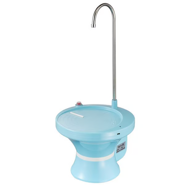 Smart Electric Water Dispenser Pump for 2-5 Gallon Water Jugs, USB Rechargeable with 2 Switch Control