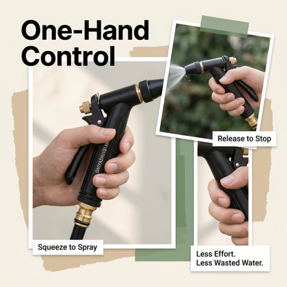 🔫✨Home High-Pressure Water Gun With Booster Nozzle And Hose