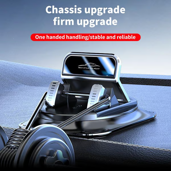 Avoid distracted driving and ensure driving safety!🚗 Car Phone Holder 360° Rotation for Dashboard – Adjustable iPhone & Android Mount