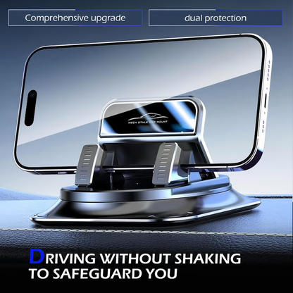 Avoid distracted driving and ensure driving safety!🚗 Car Phone Holder 360° Rotation for Dashboard – Adjustable iPhone & Android Mount
