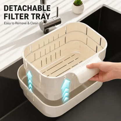 ✨ Effortless Organization for Your Kitchen ✨Foldable Hanging Sink Drain Basket