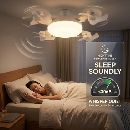 24-Hour Flash Deal⏰Ceiling Fan Light with Remote Control💡❄️