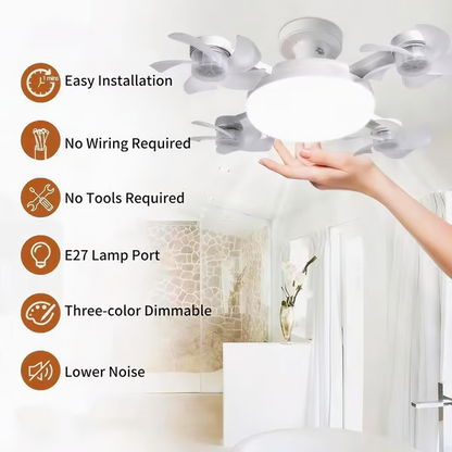24-Hour Flash Deal⏰Ceiling Fan Light with Remote Control💡❄️