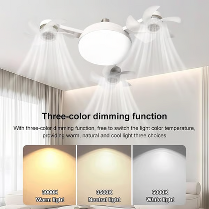 24-Hour Flash Deal⏰Ceiling Fan Light with Remote Control💡❄️
