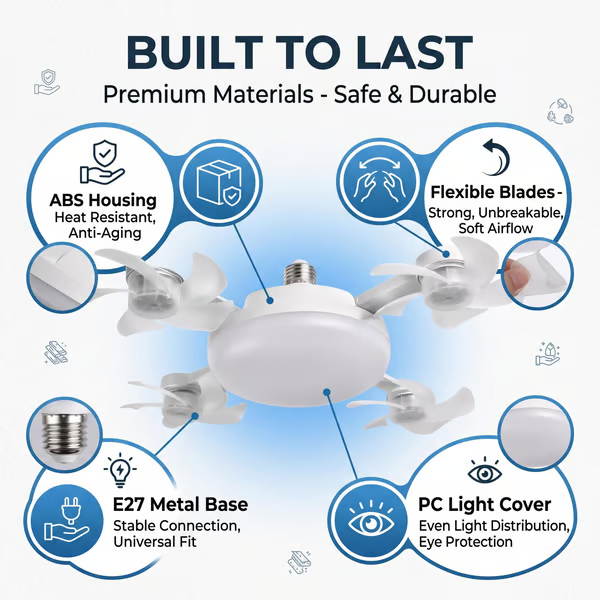 24-Hour Flash Deal⏰Ceiling Fan Light with Remote Control💡❄️