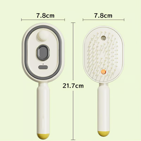 💆‍♀️ Electric Spray Air Cushion Massage Comb – Anti-Static Nano Mist Hair Brush with Scalp Massage ✨🌿