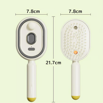 💆‍♀️ Electric Spray Air Cushion Massage Comb – Anti-Static Nano Mist Hair Brush with Scalp Massage ✨🌿