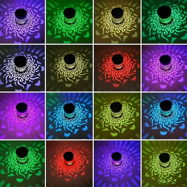 🎁Buy 1 Get 1 Free🎁2-Pack Solar Mandala Projector Wall Lights