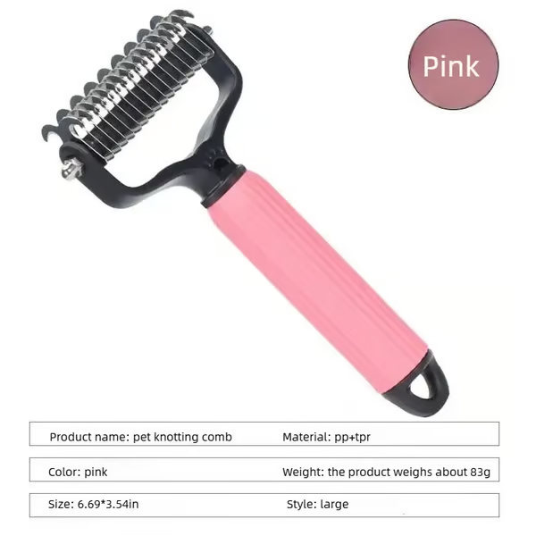 🐶 Universal Pet Detangling Comb