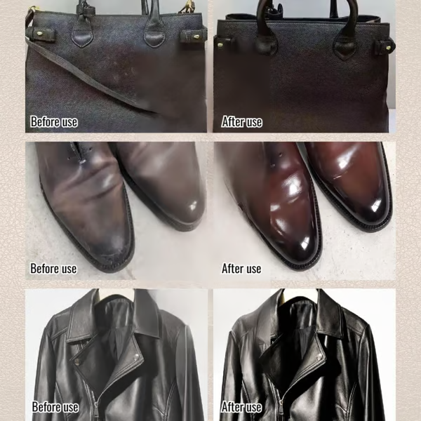 Leather Cleaning Polish And Care Agent For Shoes