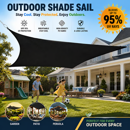 Outdoor Shade Cloth Net – UV Block, Breathable HDPE Mesh for Garden, Patio & Pergola