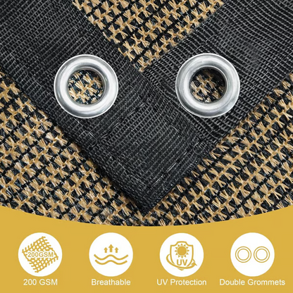 Outdoor Shade Cloth Net – UV Block, Breathable HDPE Mesh for Garden, Patio & Pergola
