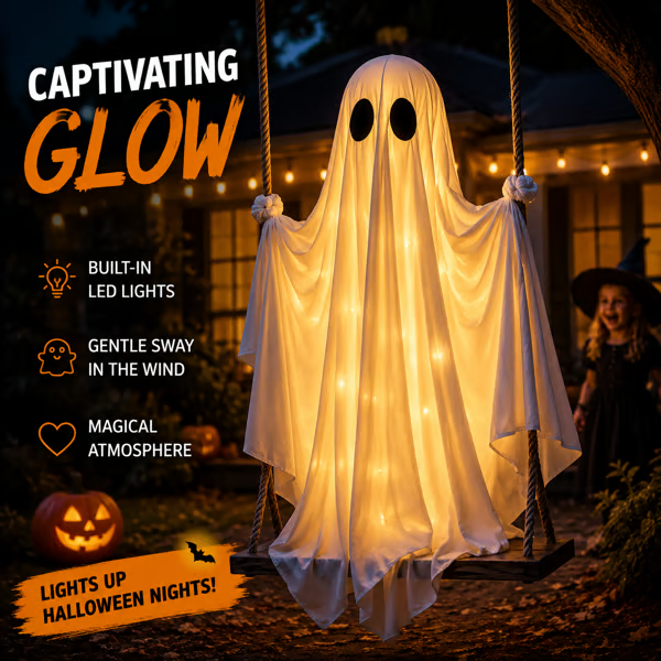 👻Halloween Hanging swing Ghost🔥