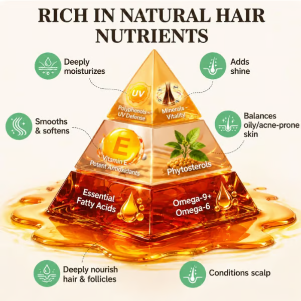 Batana Oil for Hair Growth,Raw Organic Batana Mask from Honduras🌱