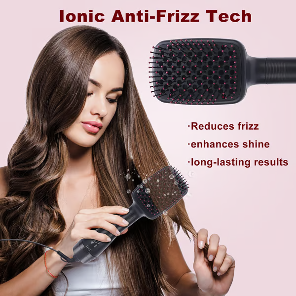 🔥Limited Time-49% OFF🔥2 in 1 Comfort Comb Design Multifunctional Hair Dryer, Fast Drying Hair Styling Tool,Hairdressing Comb Hot Air Brush, Makeup Products, Hair Straightener Comb