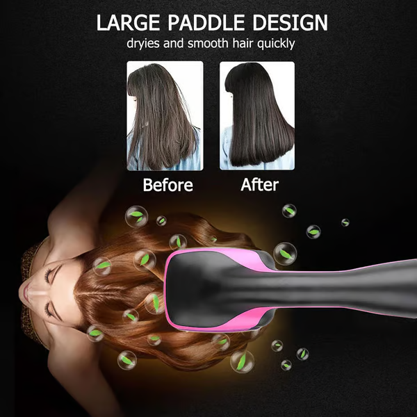 🔥Limited Time-49% OFF🔥2 in 1 Comfort Comb Design Multifunctional Hair Dryer, Fast Drying Hair Styling Tool,Hairdressing Comb Hot Air Brush, Makeup Products, Hair Straightener Comb