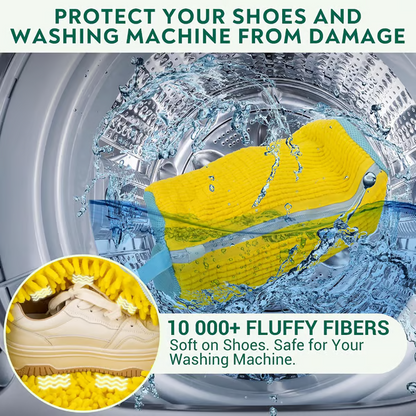 👟No-Scrub Shoe Washing Bag - Clean & Protect Your Sneakers In The Washing Machine