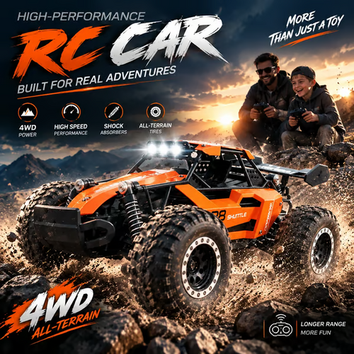 High-Speed RC Off-Road Car