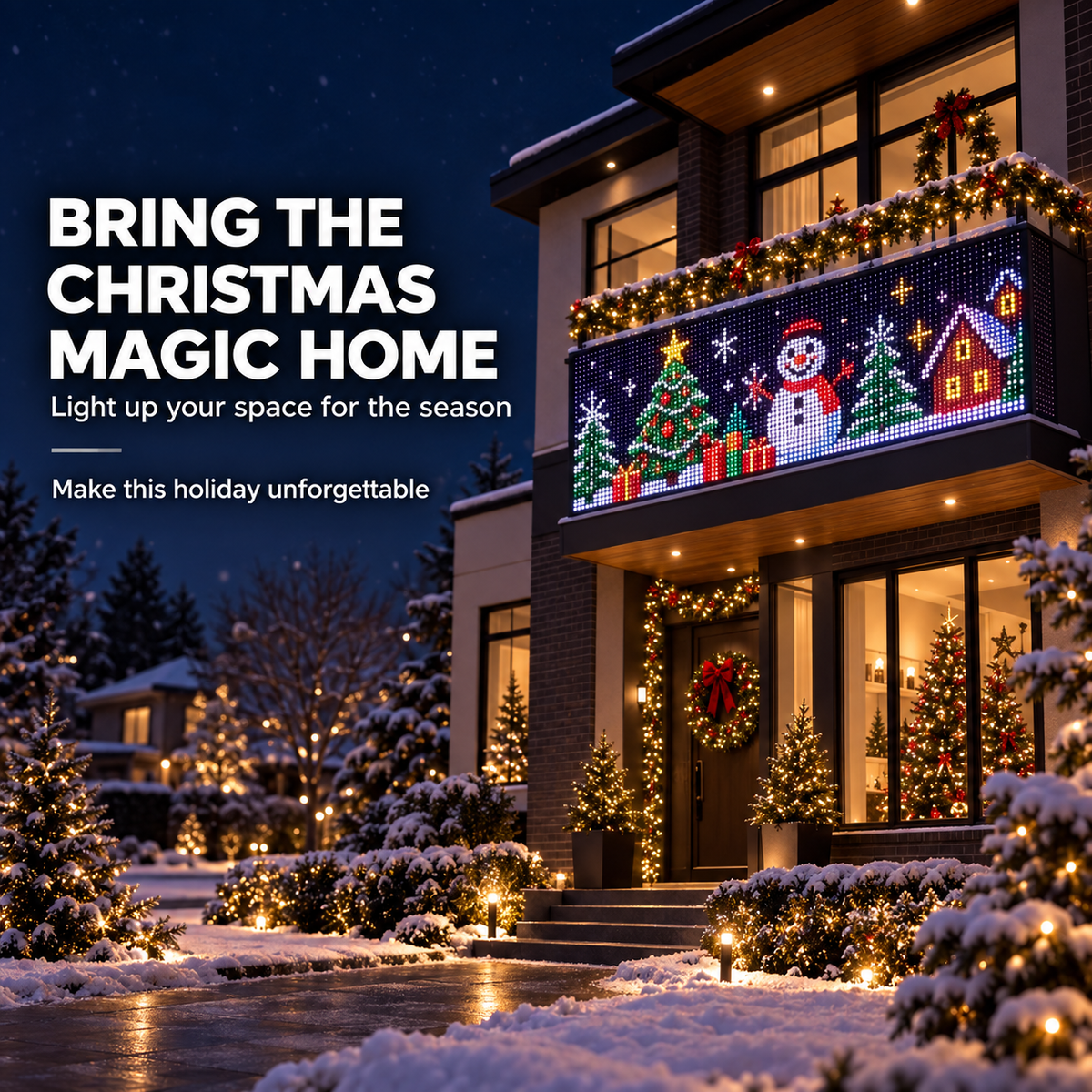 🎄 Christmas Flash Sale – Save 50% on Smart Animated Pixel Lights