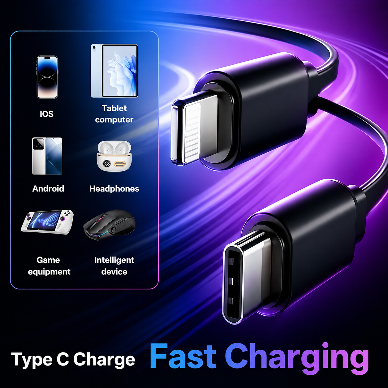 ⚡ The Car Charger That Charges 7 Devices & Lights Up Your Ride — Starry Ambient Light + 120W Fast Charging