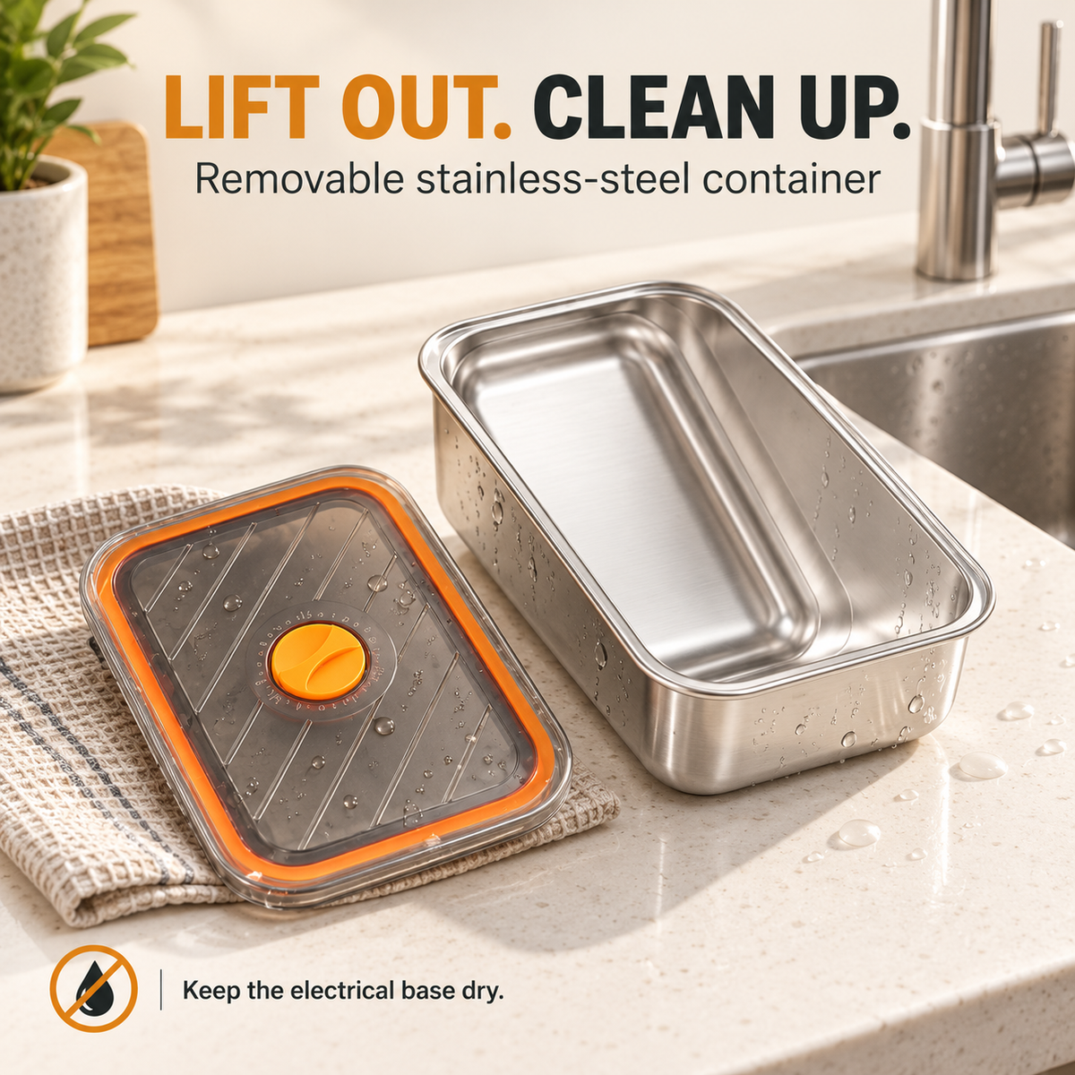 🍱 Cordless Self-Heating Lunch Box – Hot Meals on Your Schedule