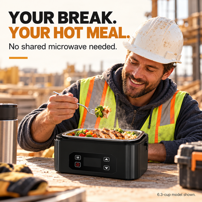 🍱 Cordless Self-Heating Lunch Box – Hot Meals on Your Schedule
