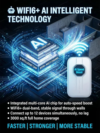 Newly upgraded in 2026, with global coverage - borderless portable Wi-Fi