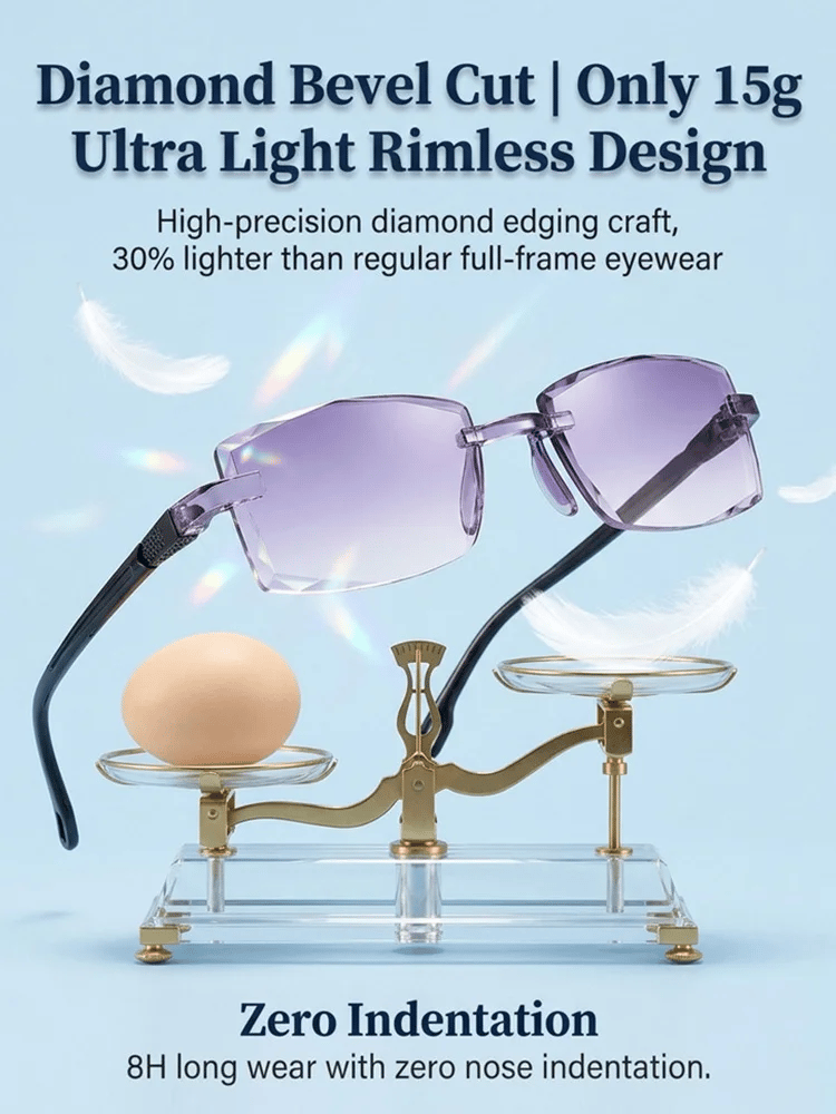 👓Regain Your Youthful Vision 🔥Smart Zoom Diamond-Cut Reading Glasses